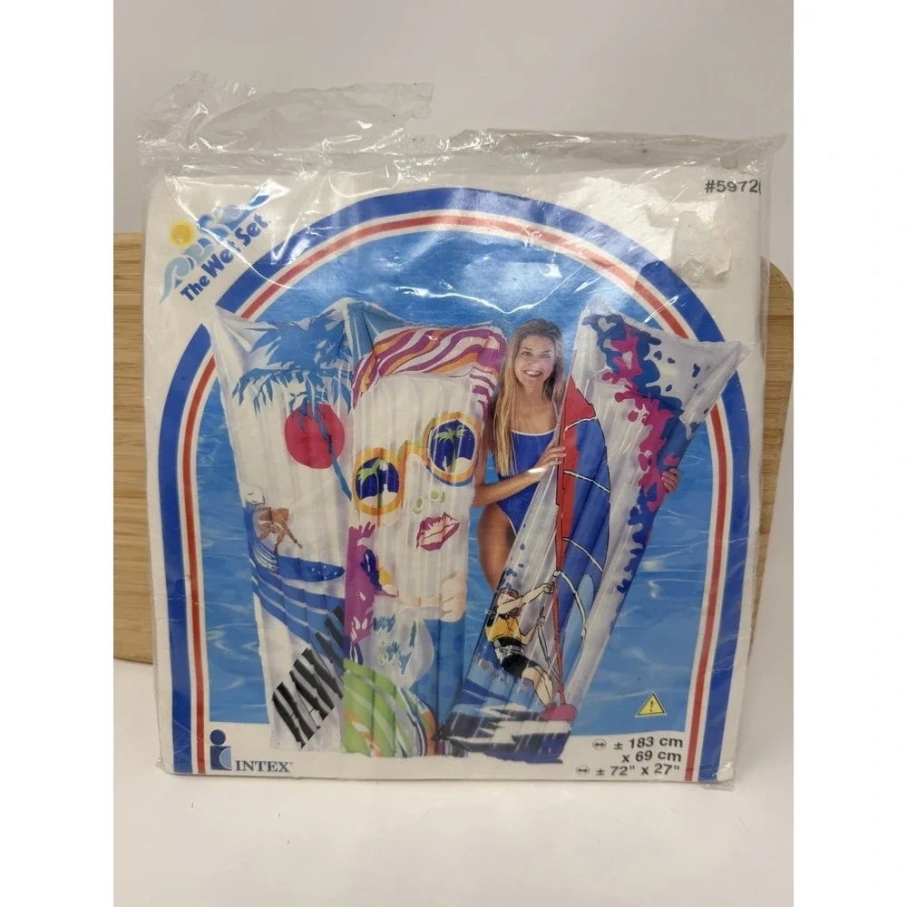 The Wet Set Intex Inflatable Pool Float Raft 72
